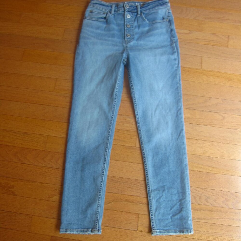 Gap Teen Sky High Skinny Ankle Jeans Size 16 Button Fly